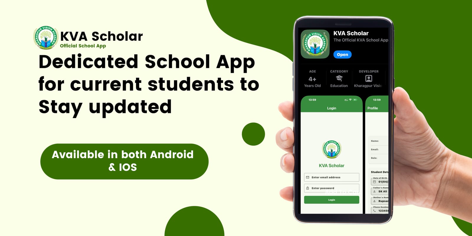 Dedicated App for Students